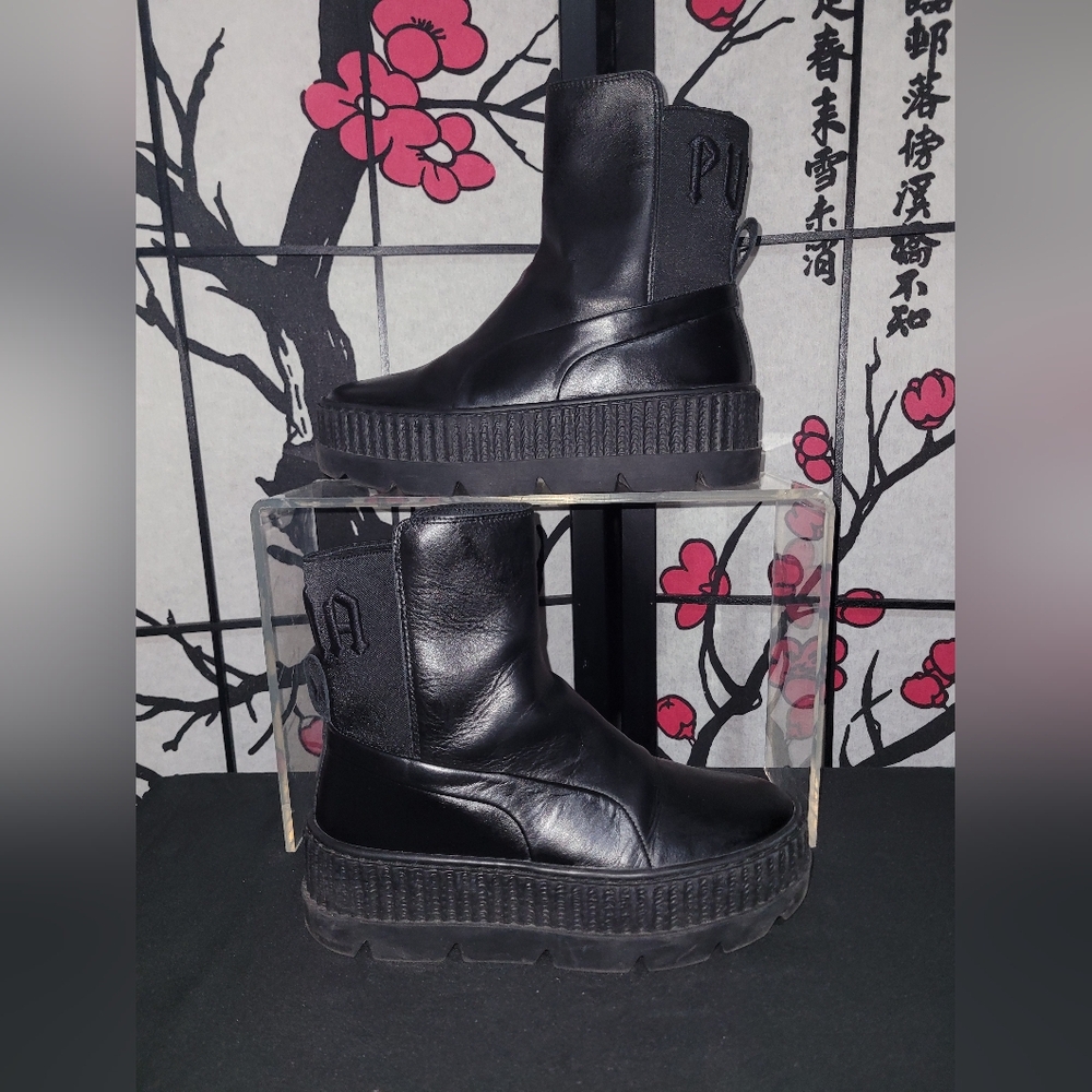 Puma Chelsea Sneaker Boot Rihanna Fenty Black